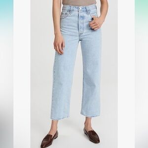 Levi’s Ribcage Straight Ankle Jeans